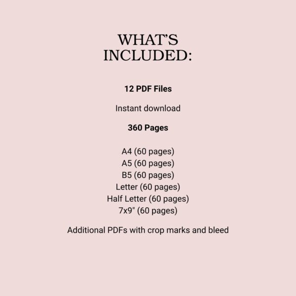 Printable Monthly Dated Planner Template, 2026-2030 - Image 6