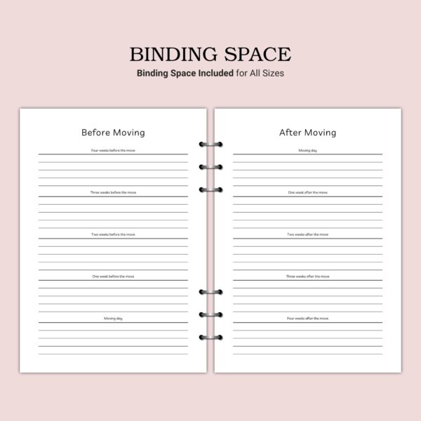Printable Before & After Moving Template - Image 5