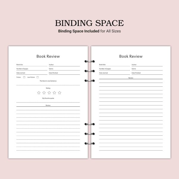Printable Book Review Template - Image 6