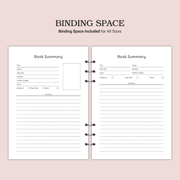 Printable Book Summary Template - Image 6