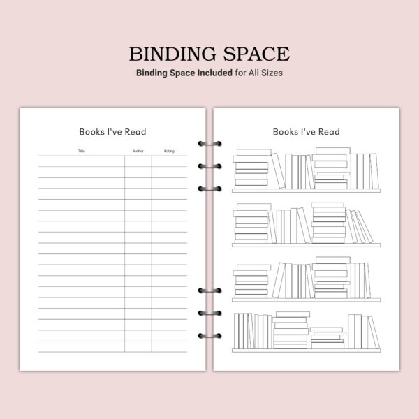 Printable Books I've Read Template - Image 4