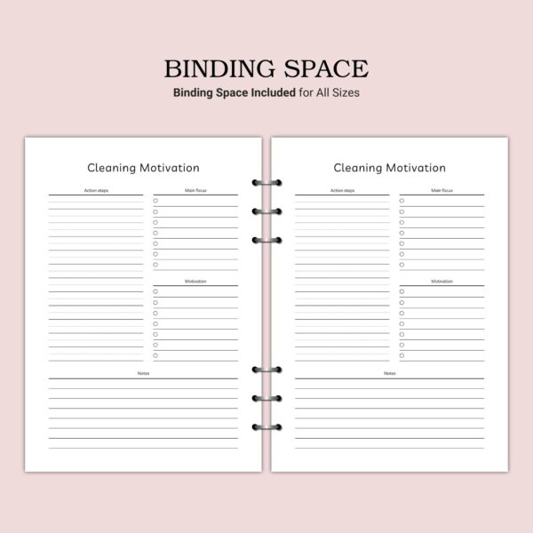 Printable Cleaning Motivation Template - Image 3