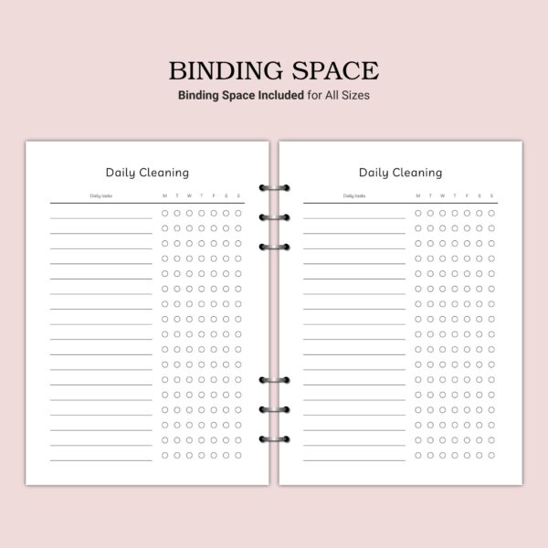 Printable Daily Cleaning Template - Image 6