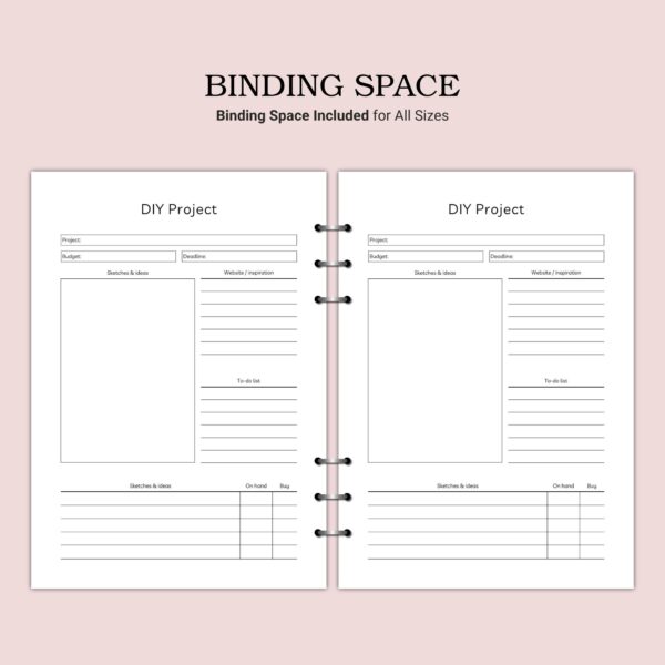 Printable DIY Project Template - Image 3
