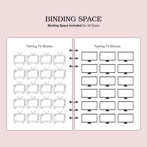 Printable Family TV Shows Template - Image 3