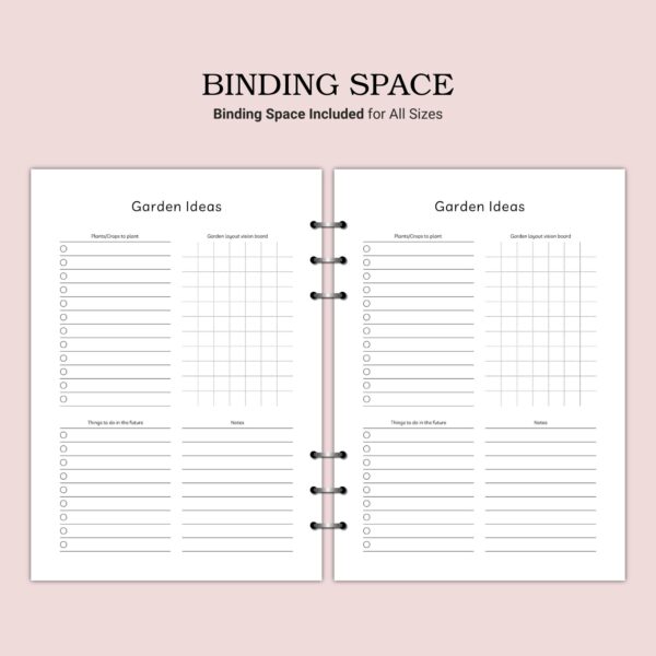 Printable Garden Ideas Template - Image 4