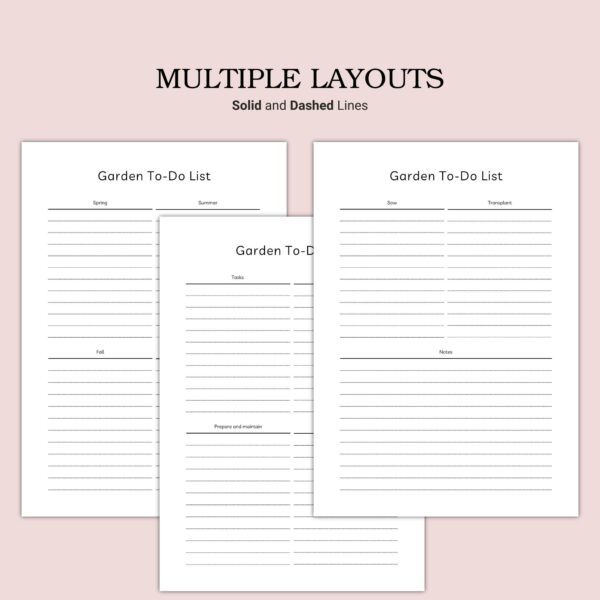 Printable Garden To-Do List Template - Image 5
