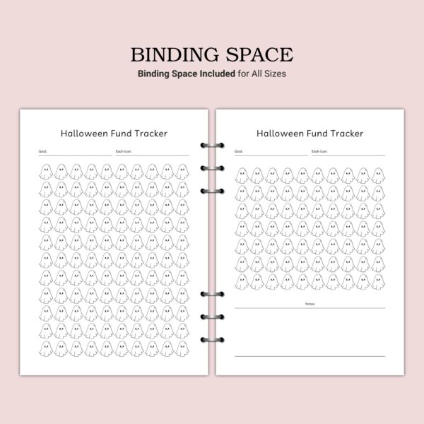 Printable Halloween Fund Tracker Template - Image 4