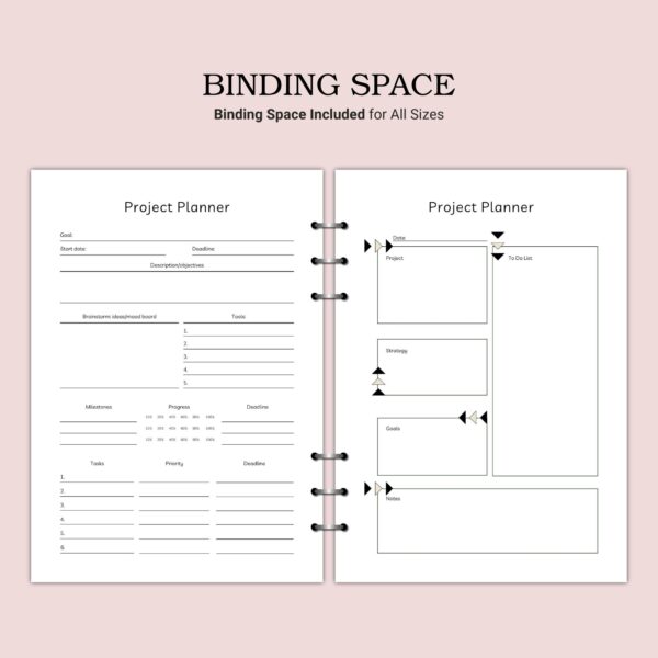 Printable Home Project Planner Template - Image 6