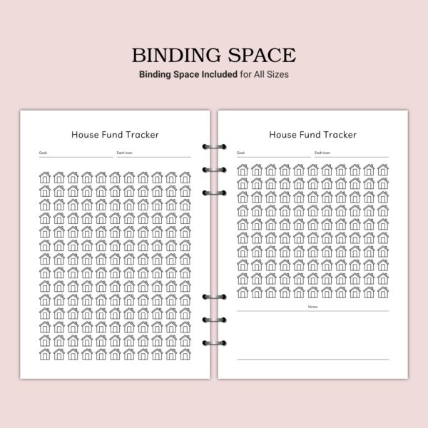 Printable House Fund Tracker Template - Image 4