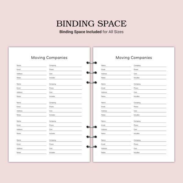 Printable Moving Companies Template - Image 4