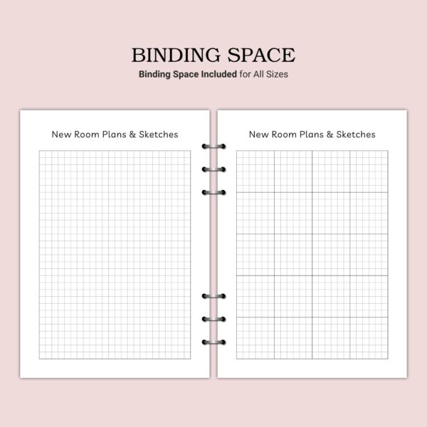Printable New Room Plans & Sketches Template - Image 4