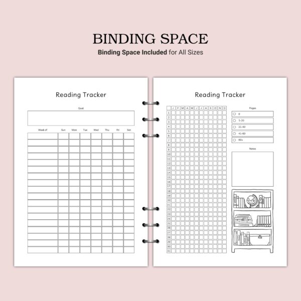 Printable Reading Tracker Template - Image 6