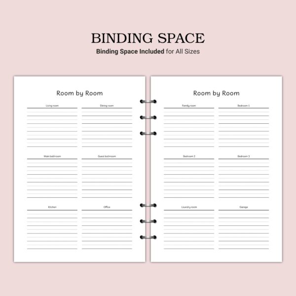 Printable Room by Room Template - Image 5