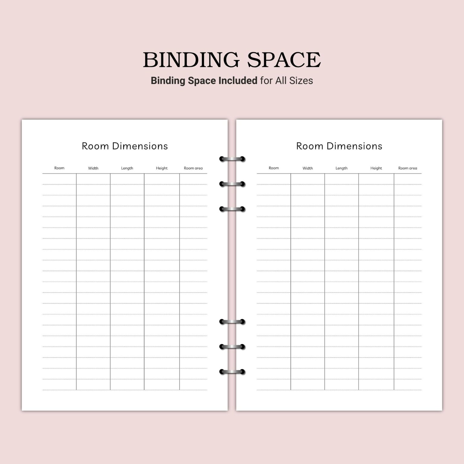 Printable Room Dimensions Template