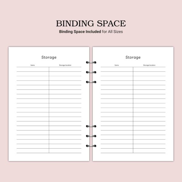 Printable Storage Template - Image 3